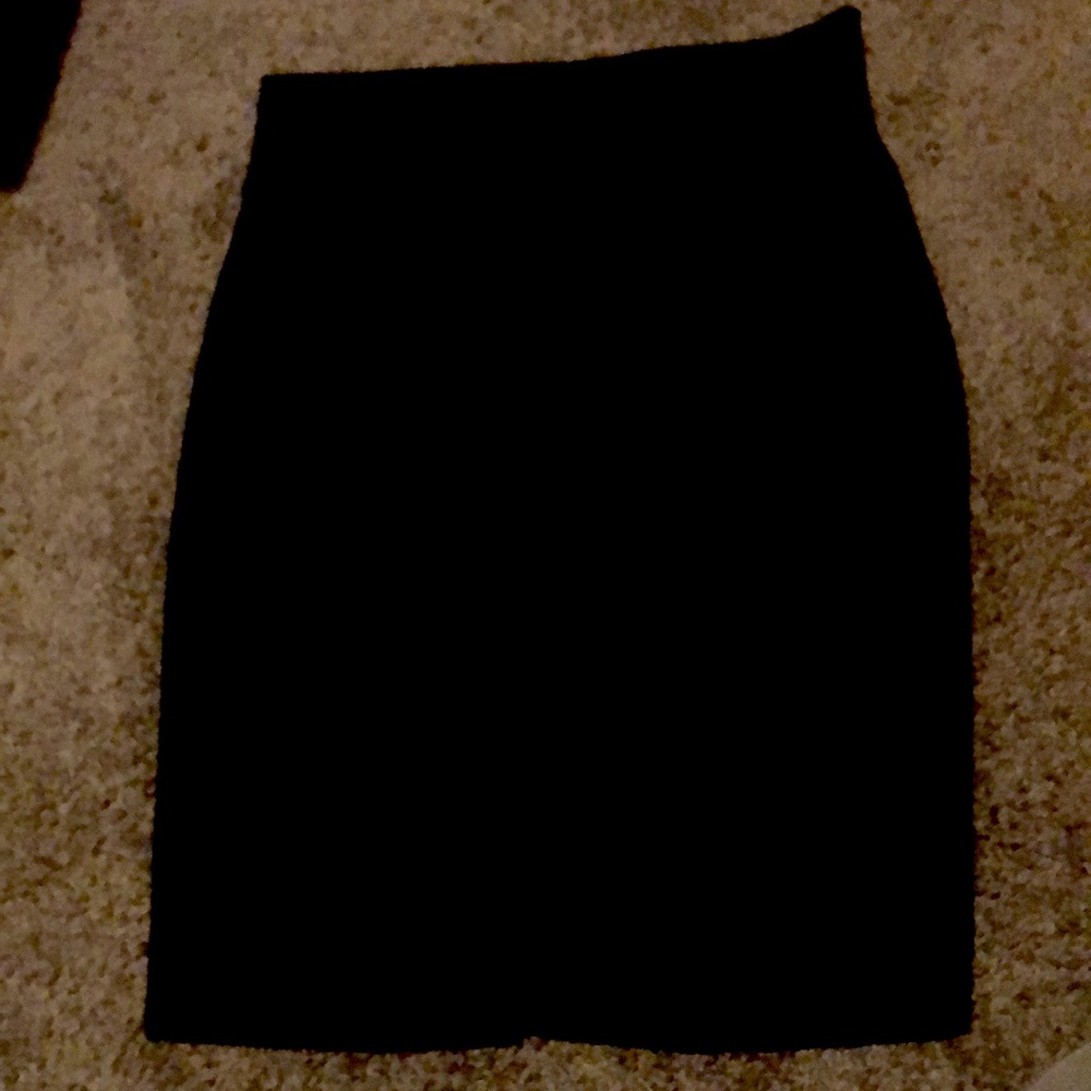 Black Mid Skirt